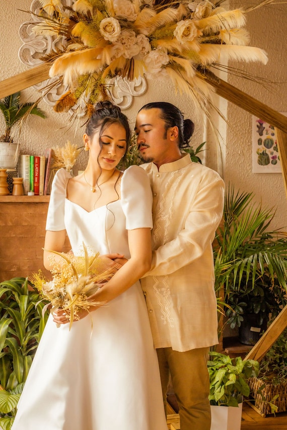 modern filipiniana dress