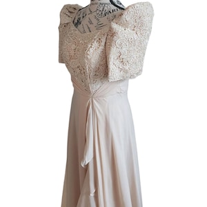 lace boho wedding dresses Kora– Boho Wedding Dress with Colorful Flowers, Removable Cape Sleeves –  Fleur&Grace Designs