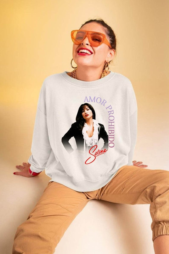 charla Teseo confirmar Camisa Selena Quintanilla 90's. Sudadera Selena Amor - Etsy España