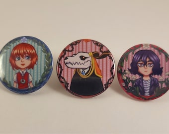 Ancient Magus Bride (Mahou Tsukai No Yome) || 1.25" Inch Button Set