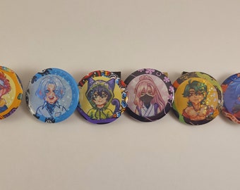 SK8 the Infinity || 1.25" Inch Button Set