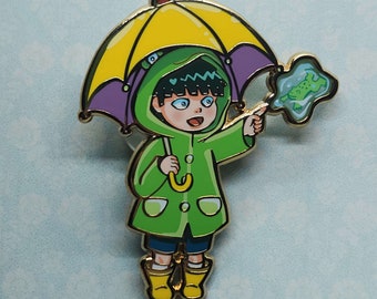 MP100 (Mob/Shigeo) || 2.5" Inch Hard/Rainbow Enamel Pins