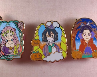 KNY Halloween || 2"- 2.3" Inch Hard Enamel Pins