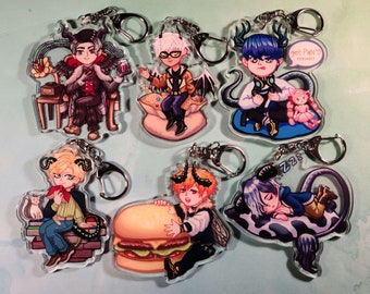 Obey Me! || 3" Inch Acrylic Keychains