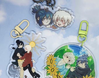 No. 6 Nezumi and Shion || 2.5"- 3" Inch Acrylic Keychain