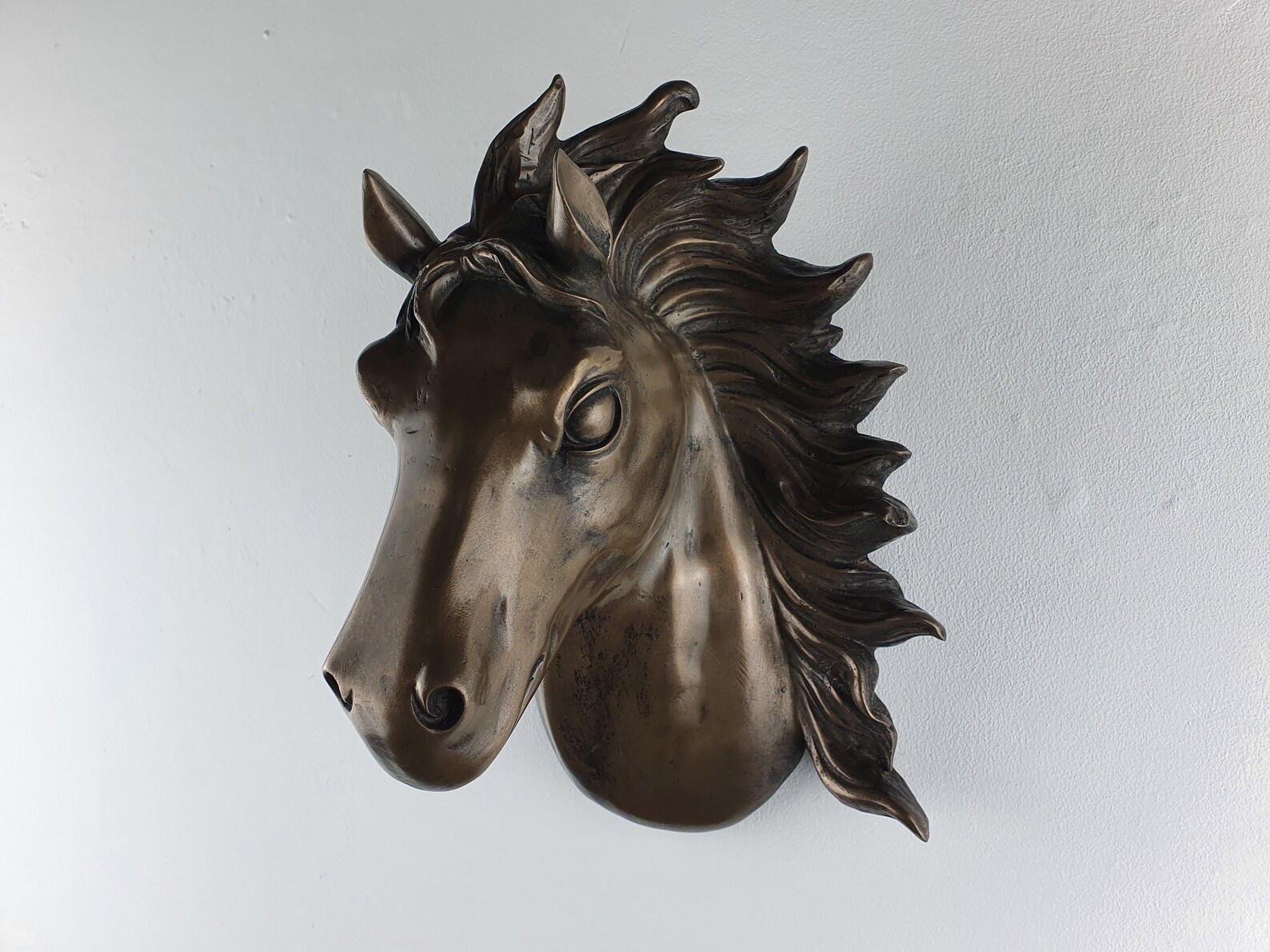 Horse Head Wall Art Sculpture Home Decor Gift Etsy