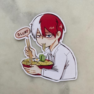 MHA Shoto Todoroki Ramen Sticker