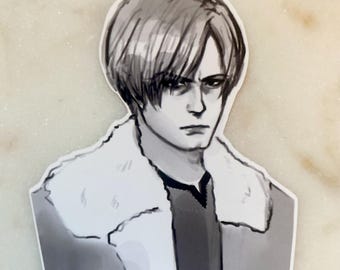 Resident Evil Leon Stickers