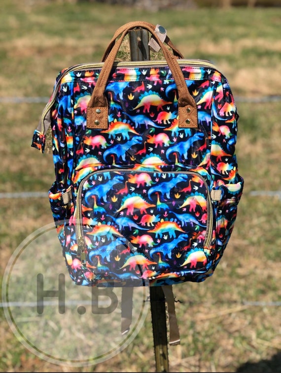 dinosaur diaper bag backpack