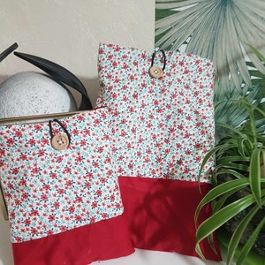 Pochette personnalisée  pour livre broché tissus