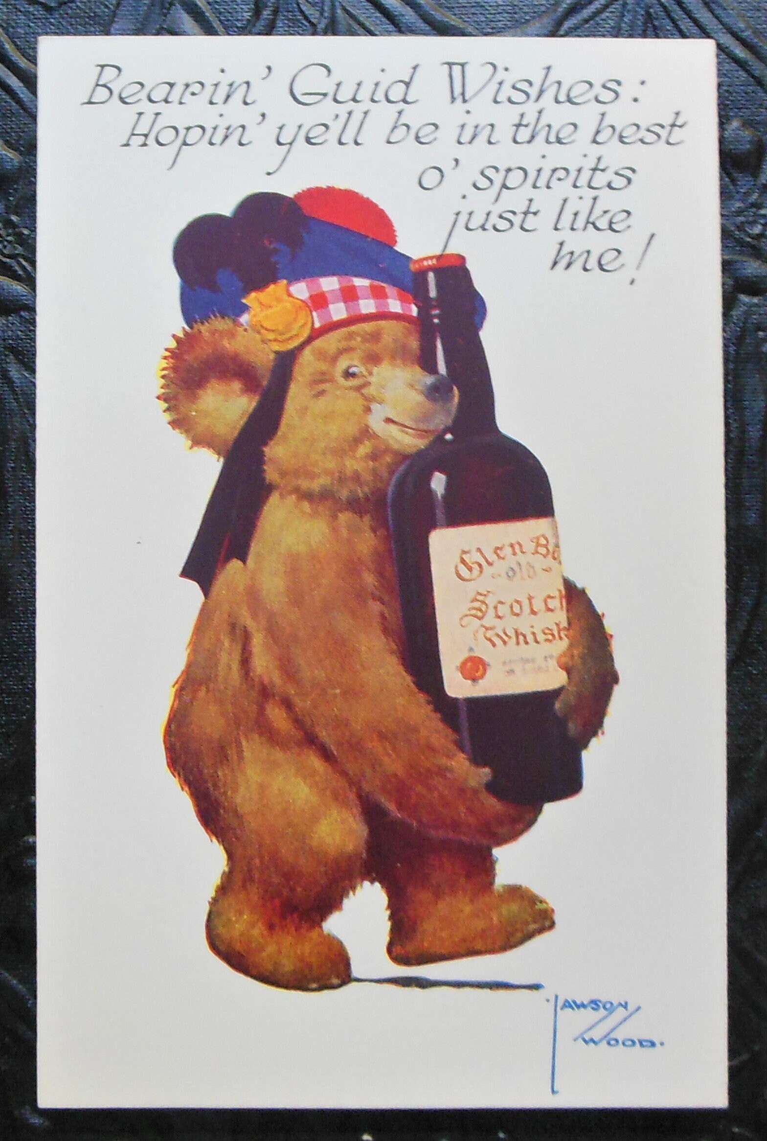 Teddy Postcard Antique - Etsy