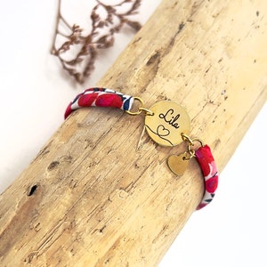 Bijou enfant personnalisé , Bracelet femme et enfant, bracelet personnalisé, cadeau anniversaire personnalisé, Bracelet enfant fille image 5