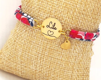 Bijou enfant personnalisé , Bracelet femme et enfant, bracelet personnalisé, cadeau anniversaire personnalisé, Bracelet enfant fille