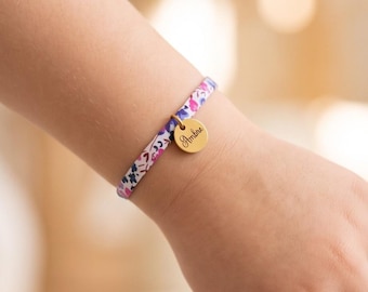 Personalized Liberty Bracelet for Women – Engraved Jewelry with Name – Gift for Mother, Godmother, Daughter – Personalized Christmas Gift