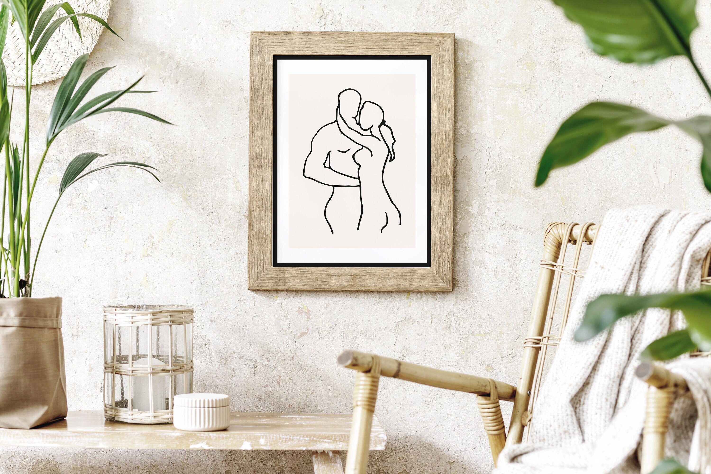 lovers-art-print-abstract-line-art-digital-printable-art-download-wall