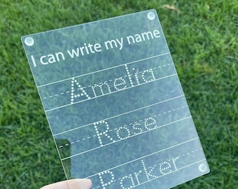 Children’s ‘I Can Write My Name’ Board