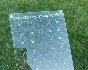 Children’s ‘I Can Do My Multiplication’ Board