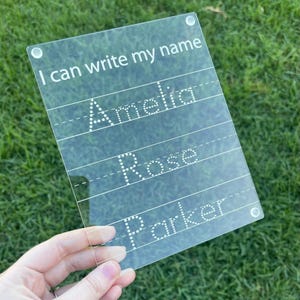 Children’s ‘I Can Write My Name’ Board