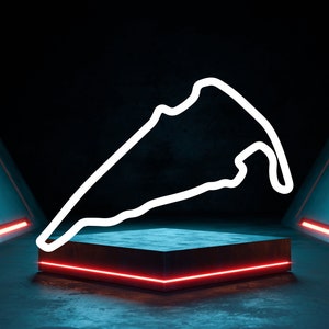 VIR Raceway Track Outline Vinyl Aufkleber - Racing Enthusiast Aufkleber - ideal für Laptops, Autos und Ausrüstung