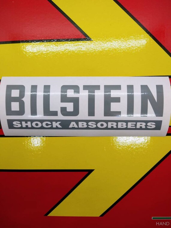 Bilstein Shocks Vinyl Decal Sticker Car Racing Motorsport Etsy