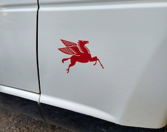 Decal Set Retro Mobil Pegasus Vinyl