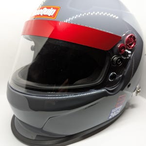 Solid Color Visor Strips for Helmet - Set of 2 – Air Release – Racing Helmet Accessories