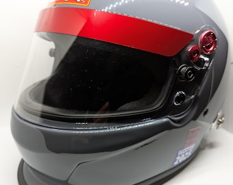 Strisce per visiera in tinta unita per casco - Set da 2 - Sistema di rilascio dell'aria - Accessori per casco da corsa