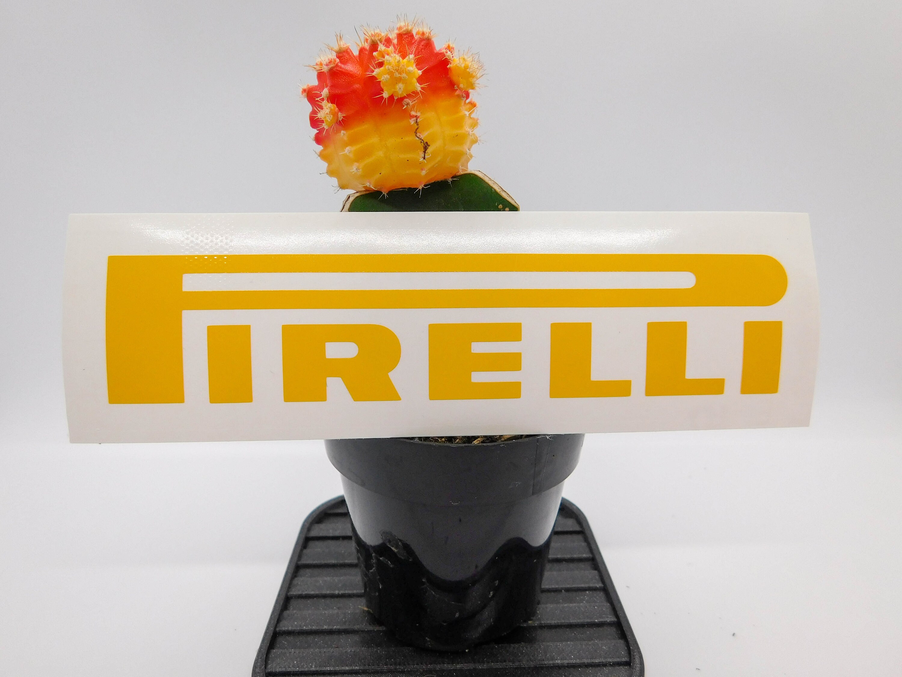 Pirelli Tires Vinyl Decal Sticker Car Racing Motorsport Etsy