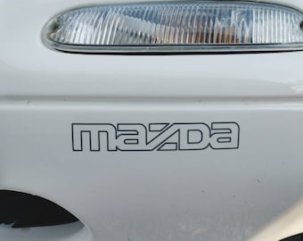 Mazda Logo Outlined Vinyl Decal Sticker