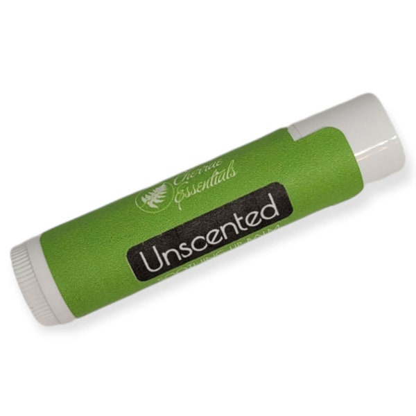 Unsweetened and Unflavored Natural Lip Balm