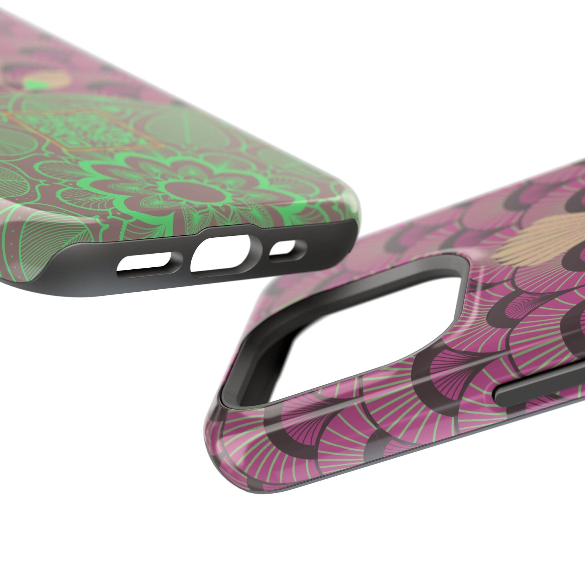 Art Deco Pattern Custom Printed Phone Case, QR Code Payment Ready ...