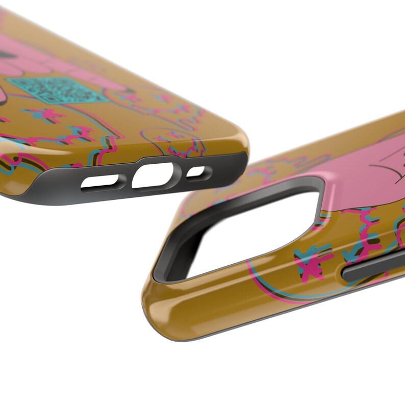 Custom QR Code Phone Case, Perfect for Bartenders, Service Industry, Accept Payment Anywhere, Cool Aesthetic Design Bild 7