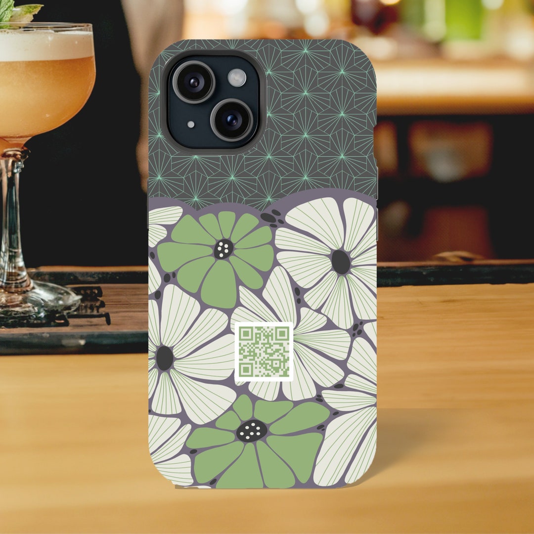 Custom Designed QR Code Phone Case Link Your Instagram, Tiktok, Venmo ...