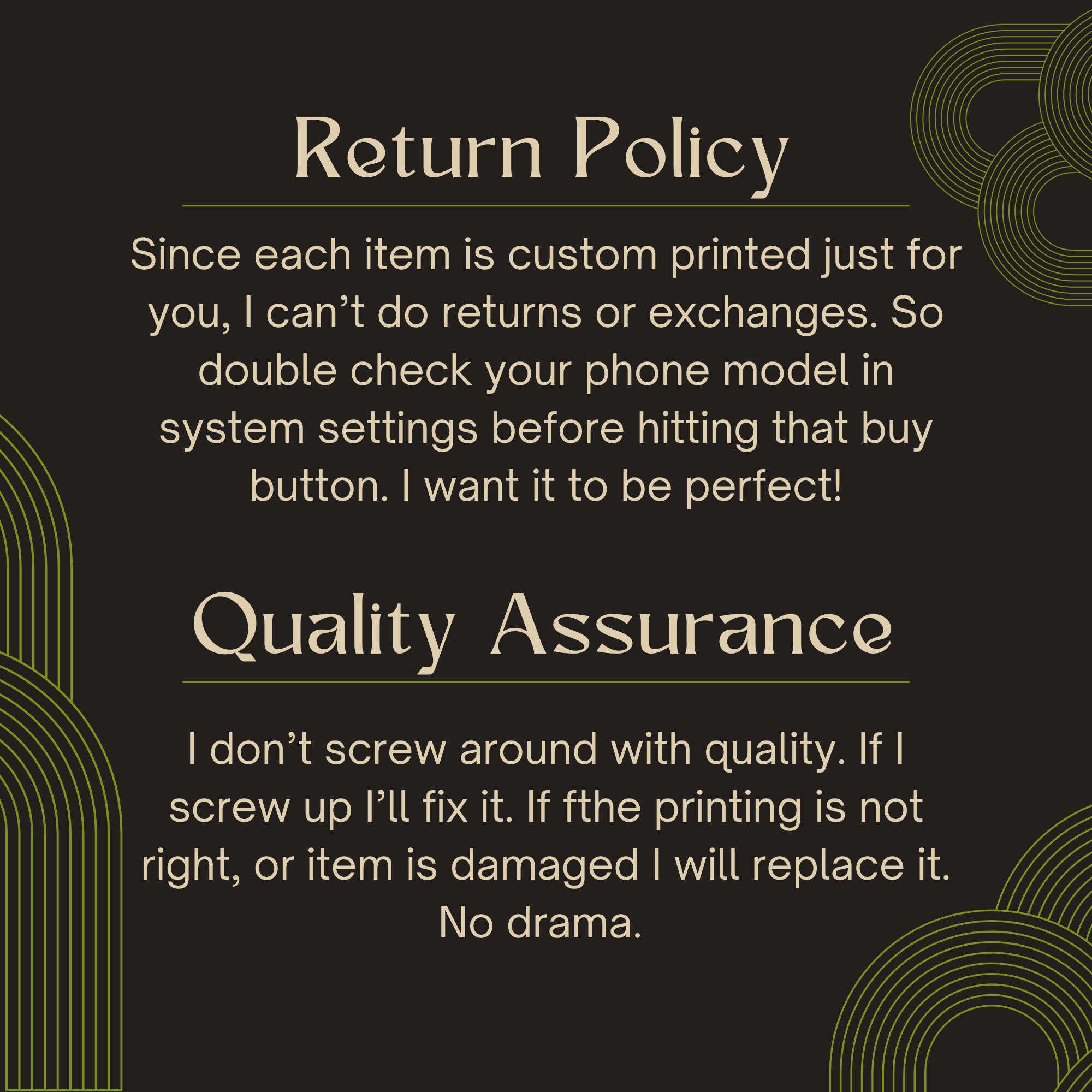 Custom QR Code Impact Resistant Phone Case, Perfect for Bartenders ...