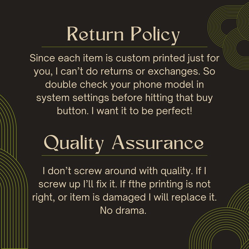 Custom QR Code Phone Case, Perfect for Bartenders, Service Industry, Accept Payment Anywhere, Cool Aesthetic Design Bild 10