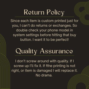 Custom QR Code Phone Case for Cashapp Venmo Impact Resistant Digital Tips Grunge Vibes Perfect for Bartenders image 10