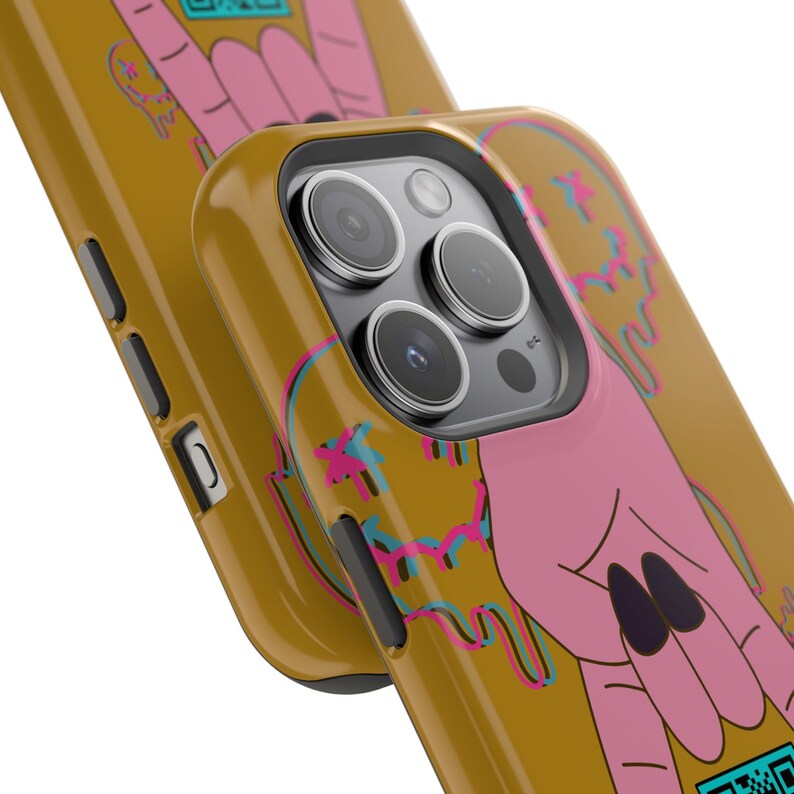 Custom QR Code Phone Case, Perfect for Bartenders, Service Industry, Accept Payment Anywhere, Cool Aesthetic Design Bild 3