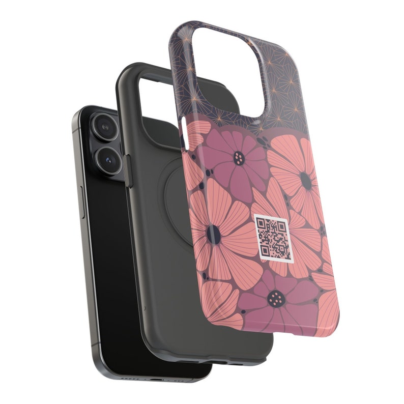 Custom Designed QR Code Phone Case Link Your Instagram, Tiktok, Venmo ...