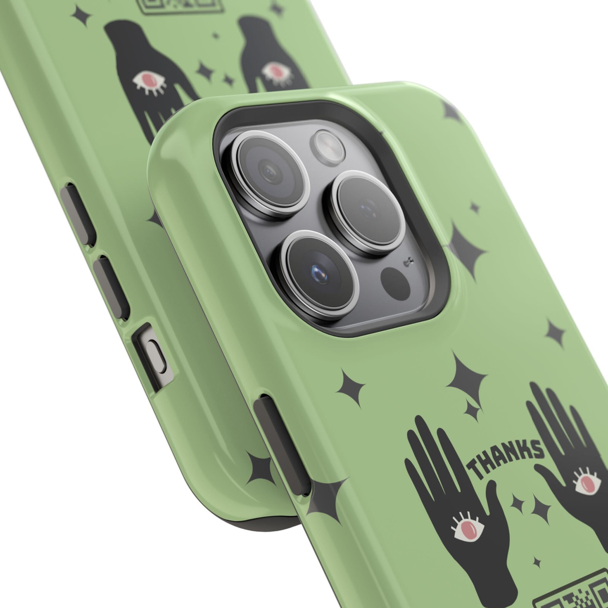 Custom QR Code Impact Resistant Phone Case, Perfect for Bartenders ...