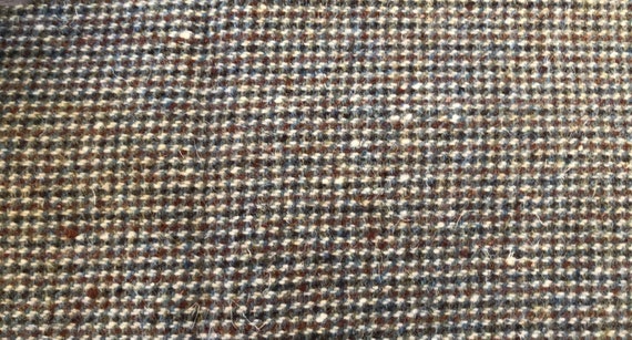 Greyhound or Whippet coat grey and black wool check