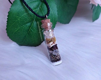 Happiness Boost Spell Bottle Citrine Bracelet Happiness Spell Bottle Anti-Depression Spell Bottle Citrine Bracelet 6mm Grade AAA