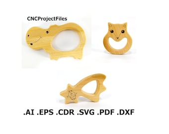 CNC files for wood. 3 in 1 toys CNC plans. Wood, plywood model cnc file. Cnc plan, dxf file, eps file, file svg, ai, cdr, pdf