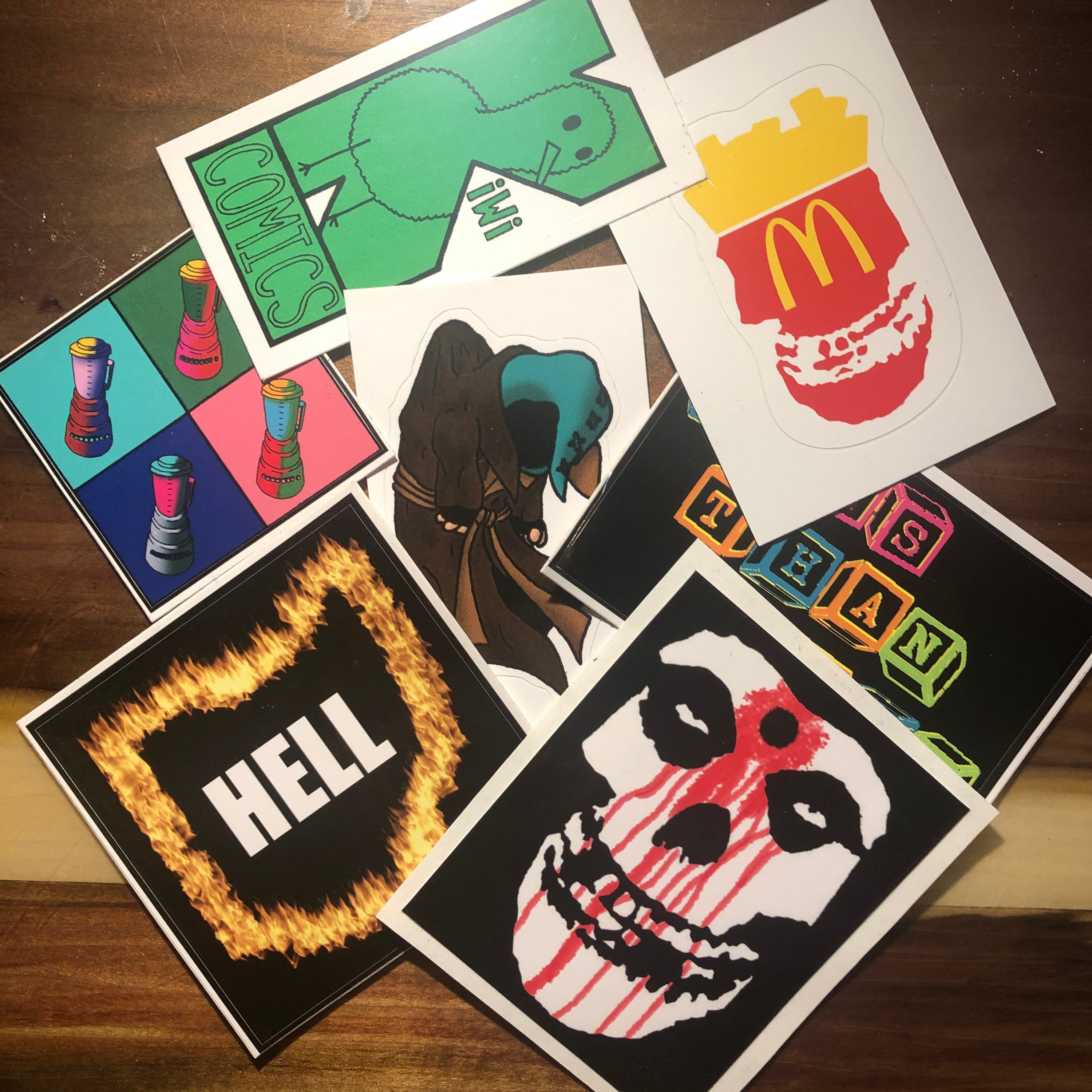 Stickers Of All Kinds Etsy