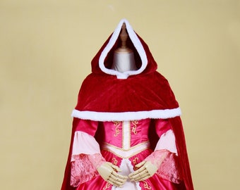Belle Red Dress Etsy