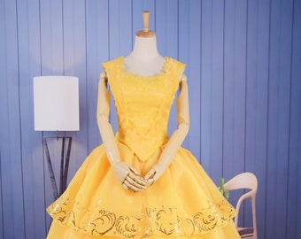 Belle Dress Blue Belle Dress Beauty And The Beast 17 Etsy Belle Dress Blue Belle Dress Beauty And The Beast 17 Etsy