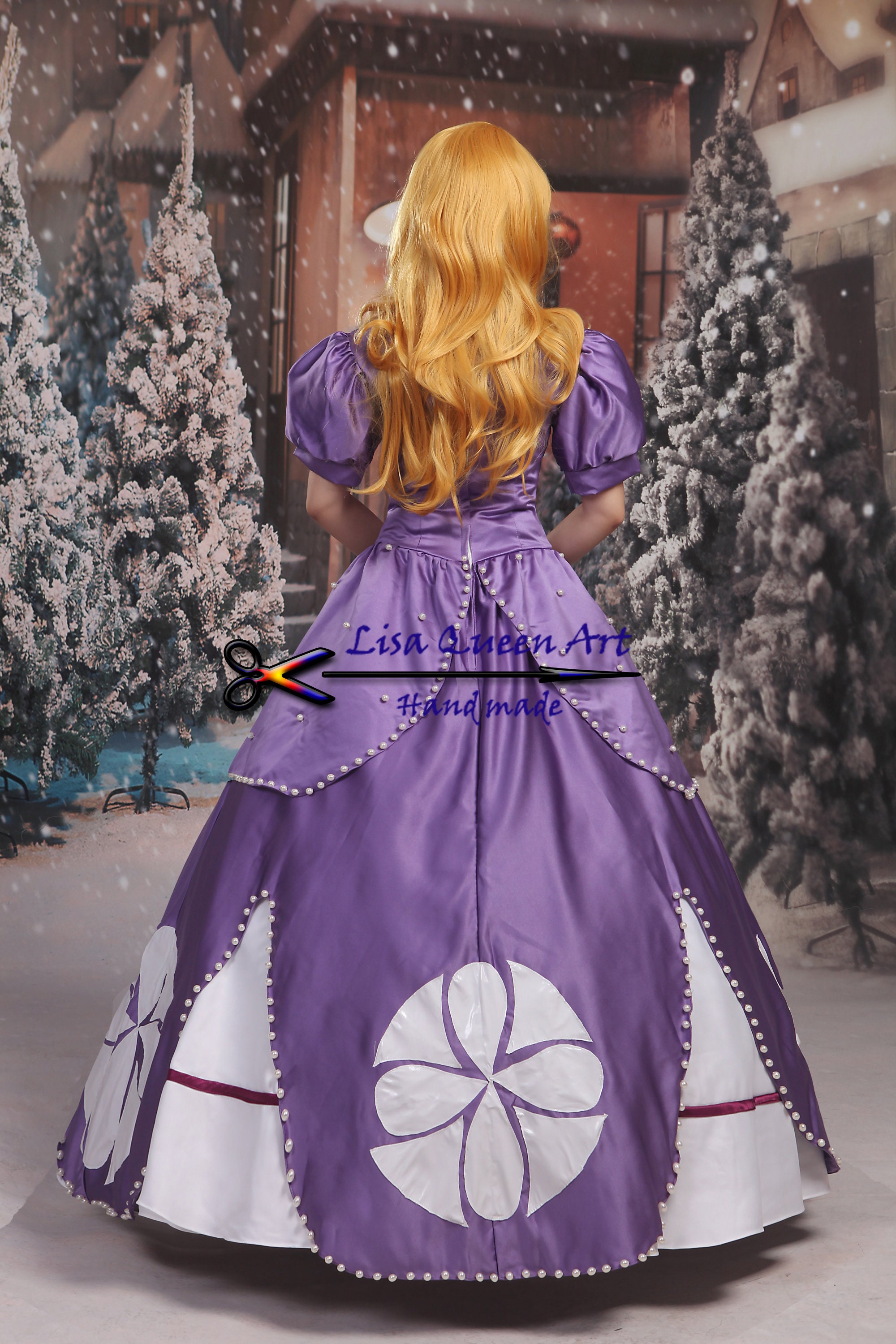 Sofia the First Princess Sofia Cosplay Costume Sofia Cosplay | Etsy