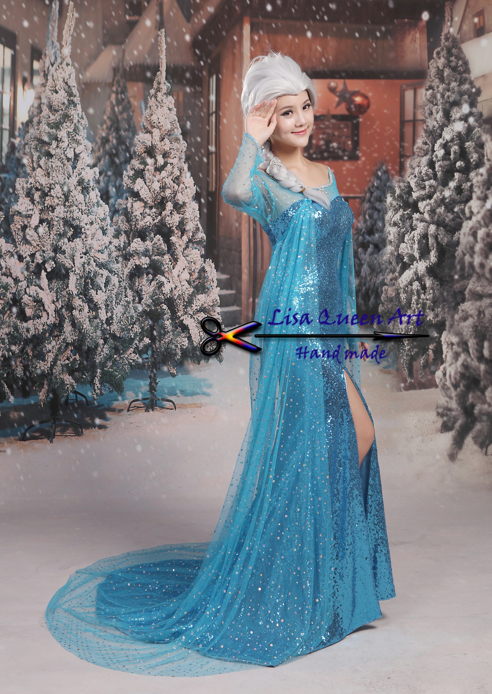 elsa coronation cosplay