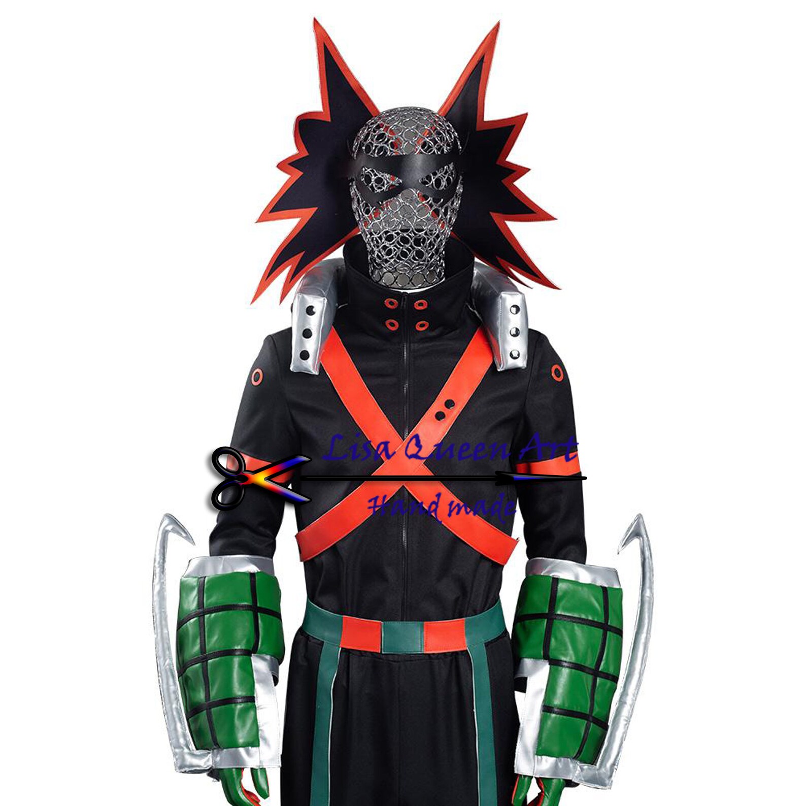My Hero Academia S5 Bakugou Katsuki Battle Outfits Halloween Etsy