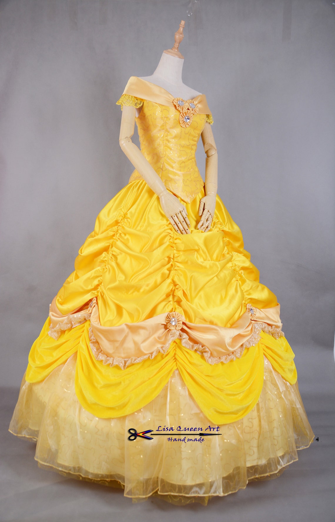 The Beauty and the Beast Princess Belle Cosplay Costume Belle - Etsy