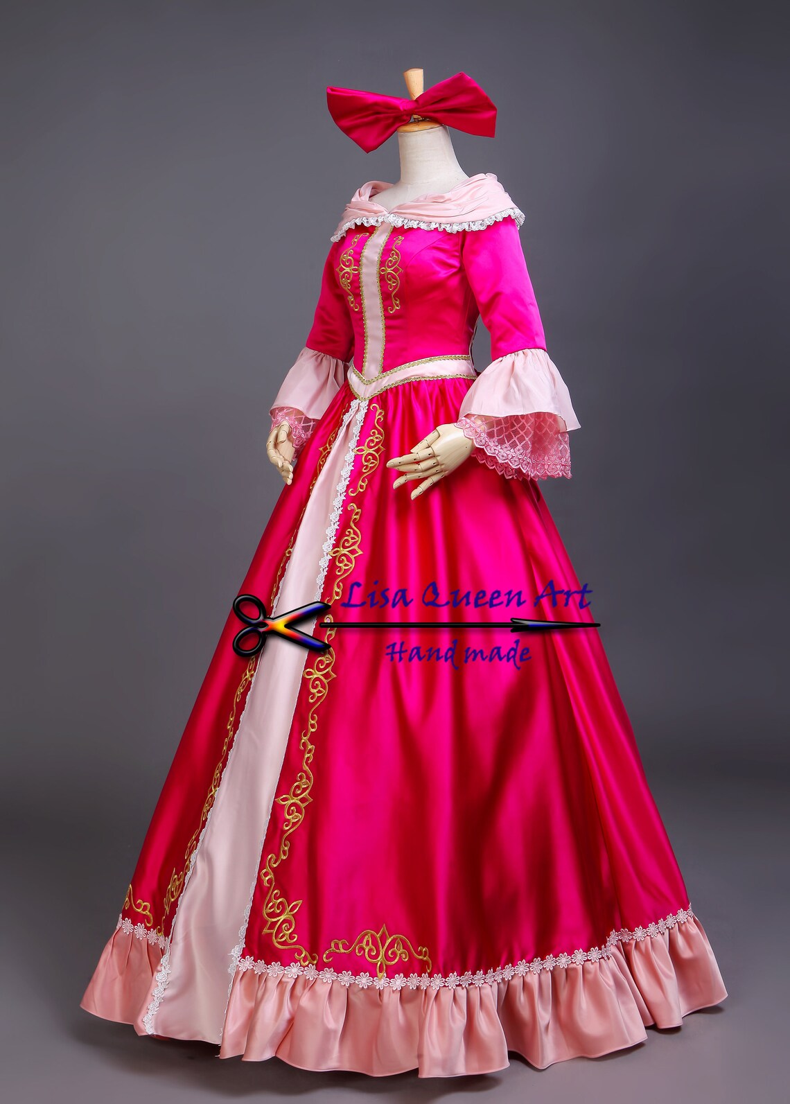 Disney Belle Cosplay Costume Princess Belle Red Dress Belle | Etsy